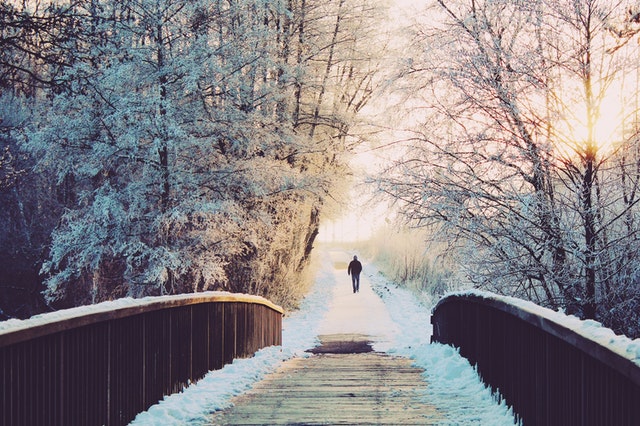 cold weather walk